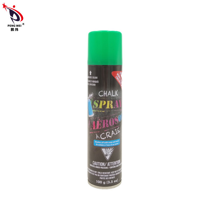 3.5OZ có thể giặt được Graffiti Chalk Spray Nhiều màu dựa trên nước ngoài trời