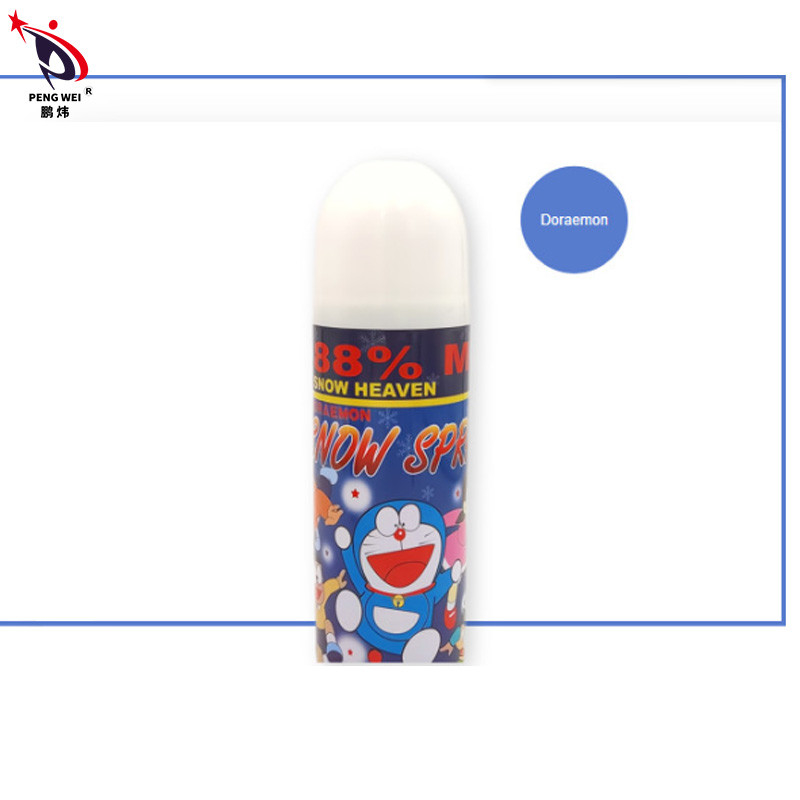 Xịt tuyết Doraemon giả nhân tạo tạm thời Nhiều màu bền cho cây
