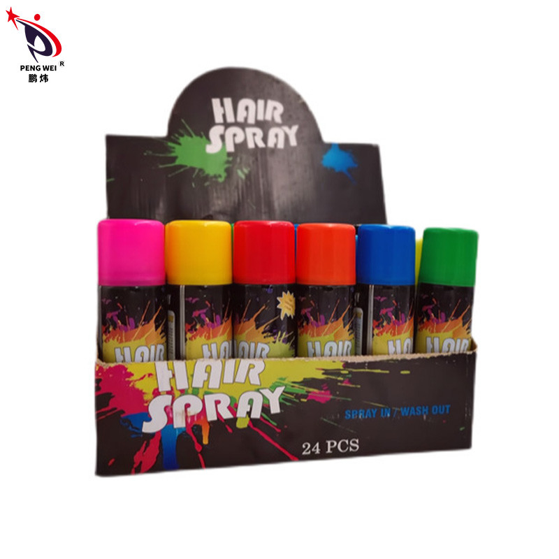 150ml Xịt tạo màu tóc Multiscene Party, Xịt màu nhuộm tóc tạm thời vô hại