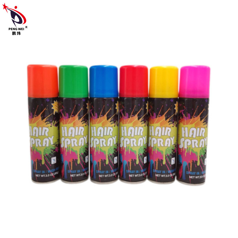 150ml Xịt tạo màu tóc Multiscene Party, Xịt màu nhuộm tóc tạm thời vô hại