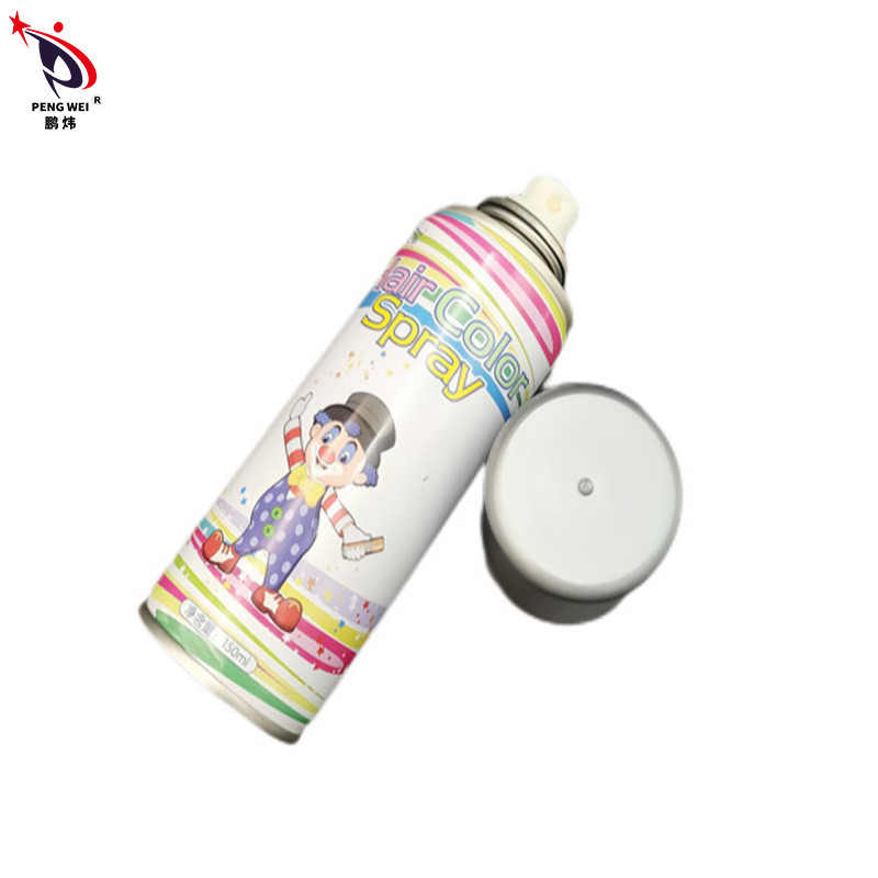 Thuốc xịt màu tóc nhuộm ISO9001 Thuốc xịt tóc màu có thể giặt được chống nhòe thực tế