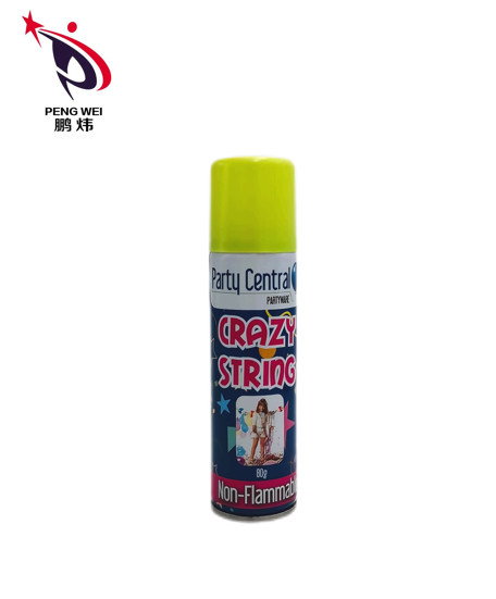 45g 50g Lễ hội Chuỗi Xịt nhiều màu có nắp nhựa