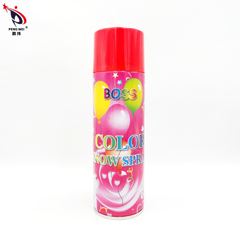 Thiếc Bình xịt tuyết giả nhiều màu, Bình xịt tuyết cho Giáng sinh Boss Bình xịt tuyết