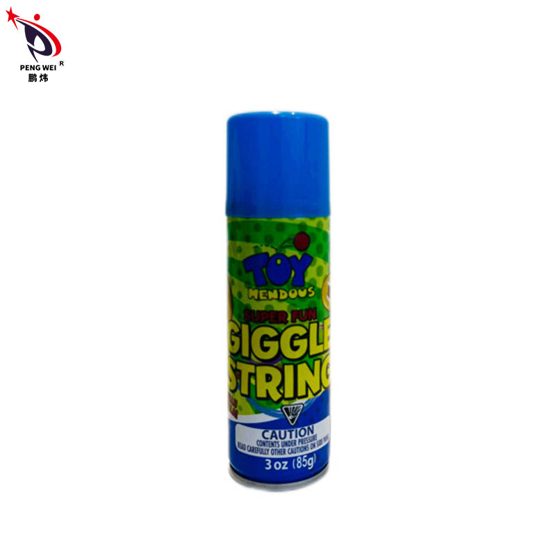 Bên vô hại Bên Streamer Xịt Chuỗi nhiều màu Trọng lượng tịnh 85g