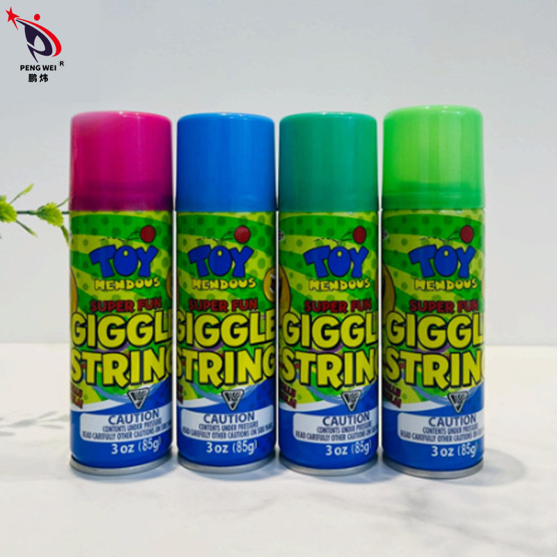 Bên vô hại Bên Streamer Xịt Chuỗi nhiều màu Trọng lượng tịnh 85g