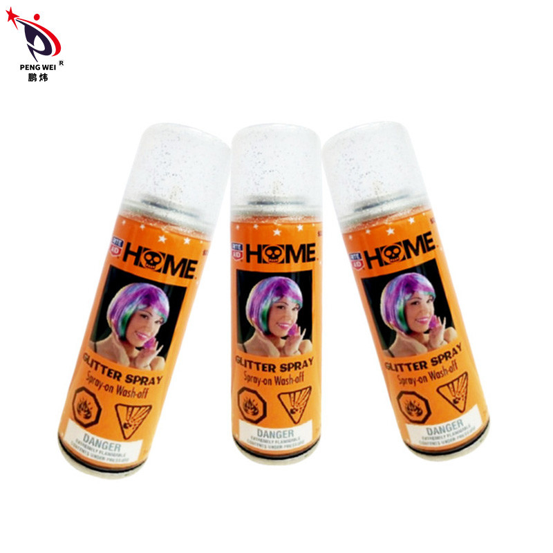 Xịt dưỡng tóc bạc lấp lánh không mùi OEM, Xịt tạo ánh sáng vàng không độc hại cho tóc