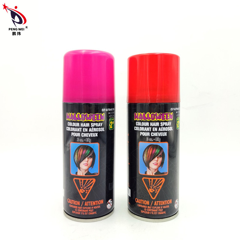 Xịt tạo màu tóc không mùi MSDS, Xịt nhuộm tóc tức thì Multiscene