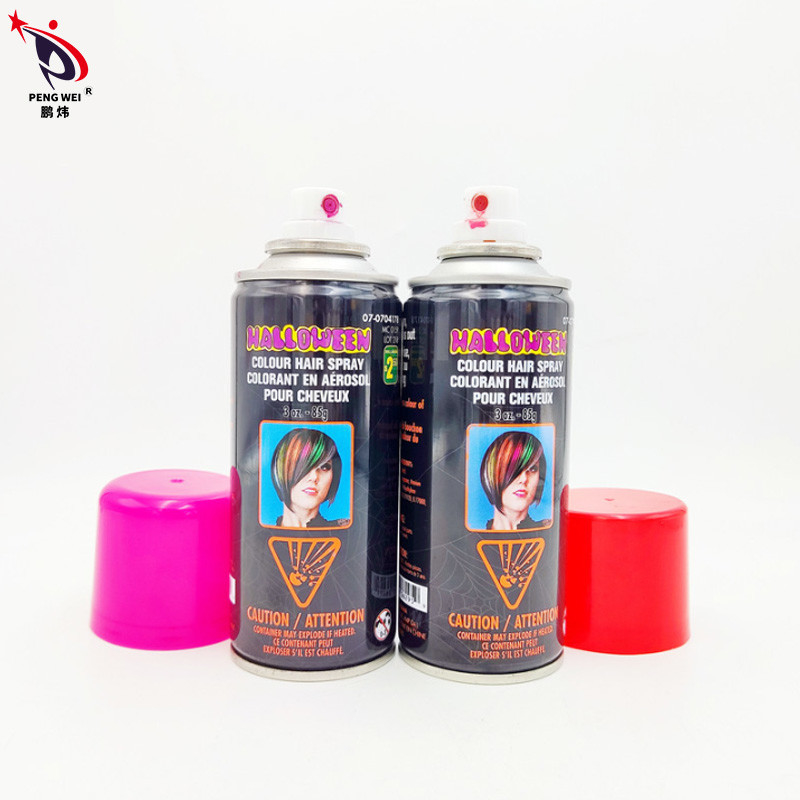 Xịt tạo màu tóc không mùi MSDS, Xịt nhuộm tóc tức thì Multiscene