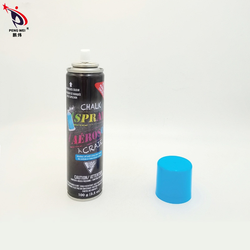 Xịt phấn Graffiti màu xanh lam không mùi Nhiều màu có thể giặt được 100 gam
