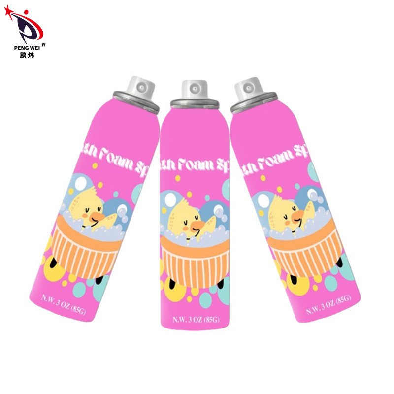 Xịt tắm bọt thủy tinh Unisex, Xịt tắm bong bóng nhiều màu có thể