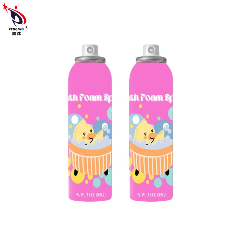 Xịt tắm bọt thủy tinh Unisex, Xịt tắm bong bóng nhiều màu có thể