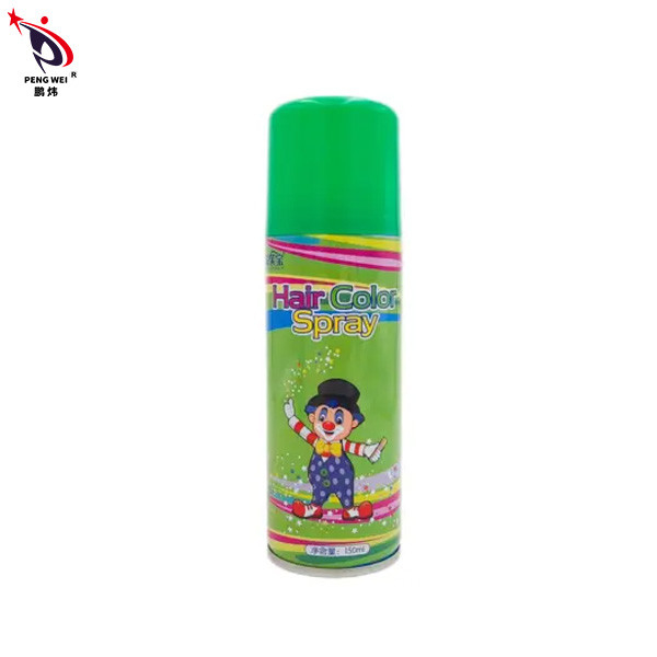 Caifubao Thuốc Xịt Màu Tóc Tạm Thời Màu Tím Có Thể Trang Điểm Halloween 150ml