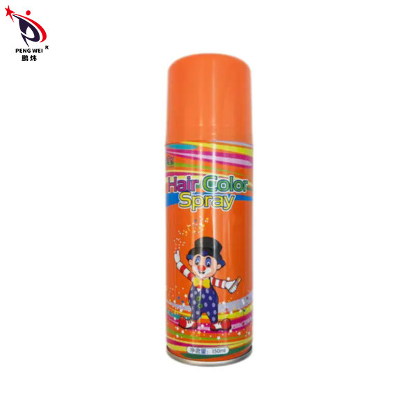 Caifubao Thuốc Xịt Màu Tóc Tạm Thời Màu Tím Có Thể Trang Điểm Halloween 150ml