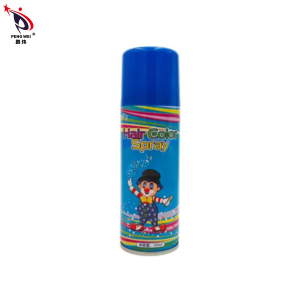 Caifubao Thuốc Xịt Màu Tóc Tạm Thời Màu Tím Có Thể Trang Điểm Halloween 150ml