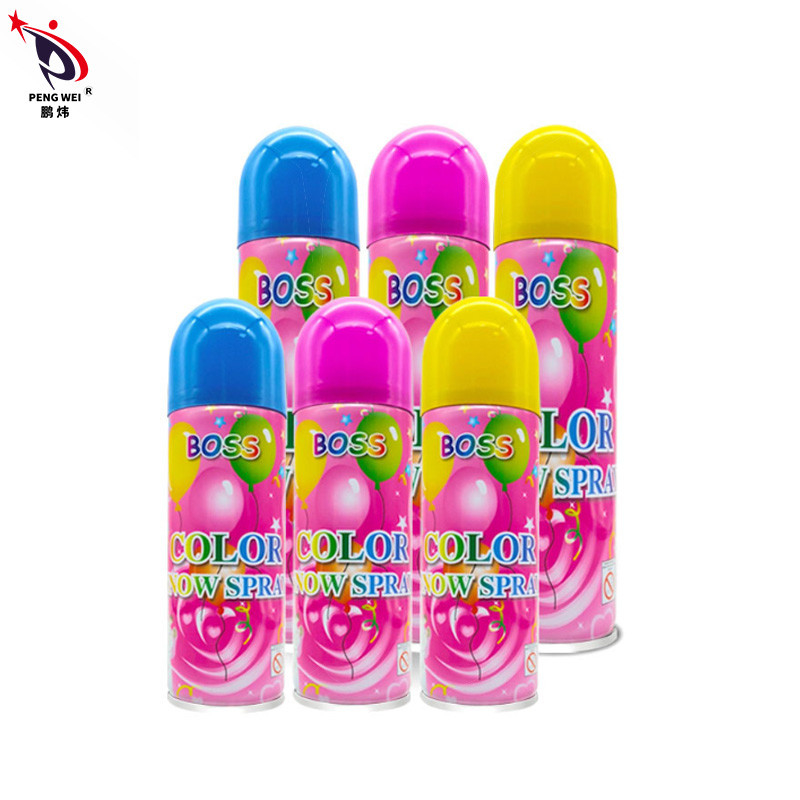 250ml Ủng hộ Đảng Nhân tạo Xịt tuyết màu SEDEX cho Lễ hội