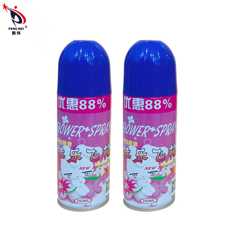 Biểu trưng tùy chỉnh 250ML Tiệc tuyết trắng nhân tạo EN71 cho Hoa Giáng sinh đám cưới