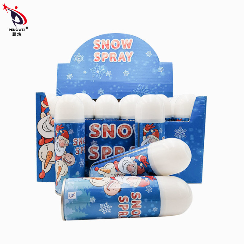 Xịt tuyết Giáng sinh không tan chảy để trang trí cây thông Noel và Windows 52 * 118MM