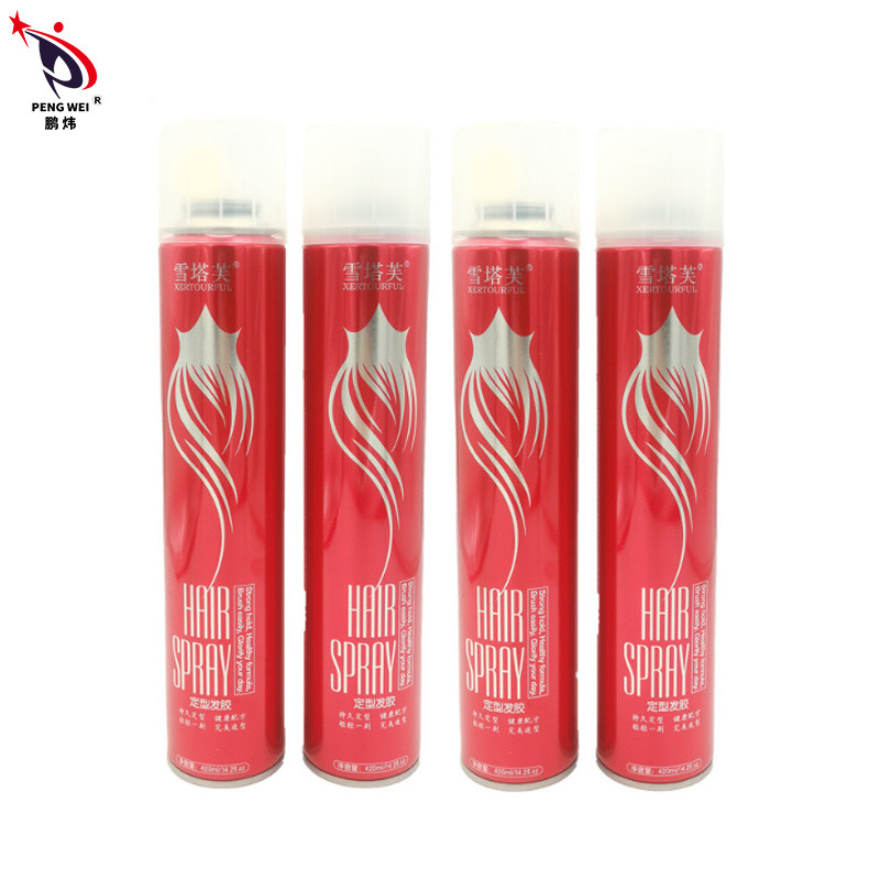 ISO9001 EN71 24 giờ Keo xịt giữ nếp tóc Giữ nếp tóc Shine Xịt giữ nếp tóc 65 * 240