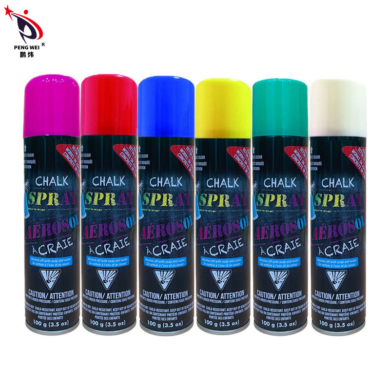 Bề mặt đầy màu sắc Bình phun Phấn Sơn Đánh dấu Vẽ Trang trí