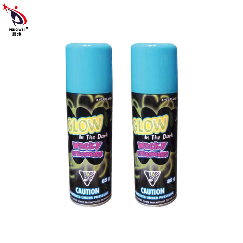 Glow In The Dark Wacky String Spray Streamers Party Trang trí lễ hội