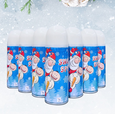 EN71 Snowman Snow Spray Christmas Tree Window Glass Stencil Party Decor
