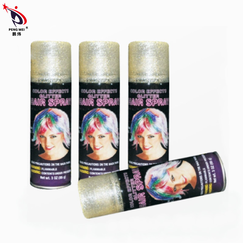Xịt tóc long lanh có hương thơm tốt Halloween 150ml Xịt màu tóc nhuộm bóng