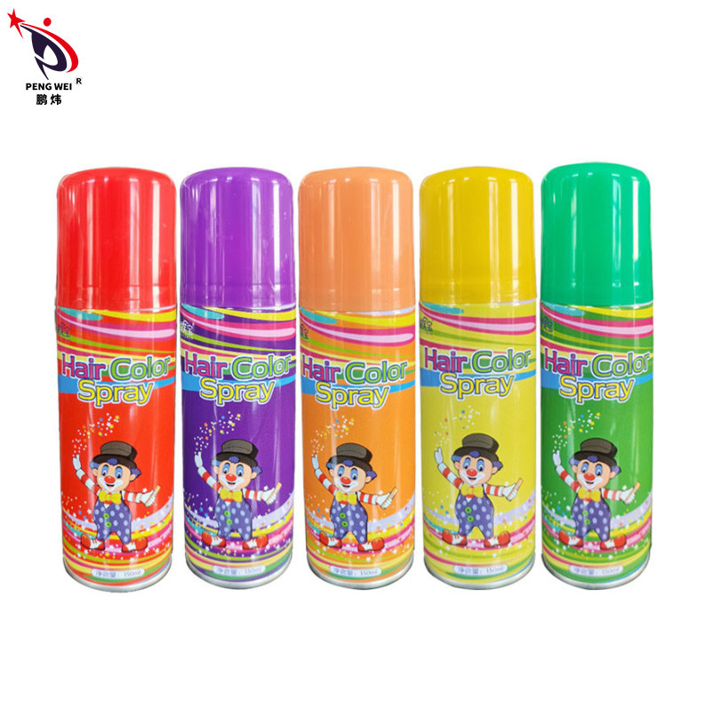 Thuốc nhuộm tóc có thể giặt được Kiểu tóc Xịt màu tóc 125ml Không độc hại