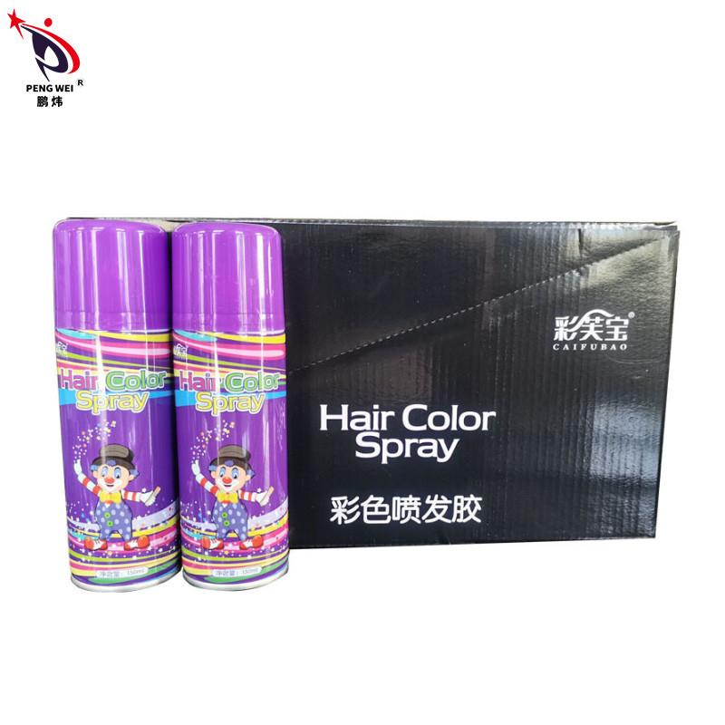 Thuốc nhuộm tóc có thể giặt được Kiểu tóc Xịt màu tóc 125ml Không độc hại