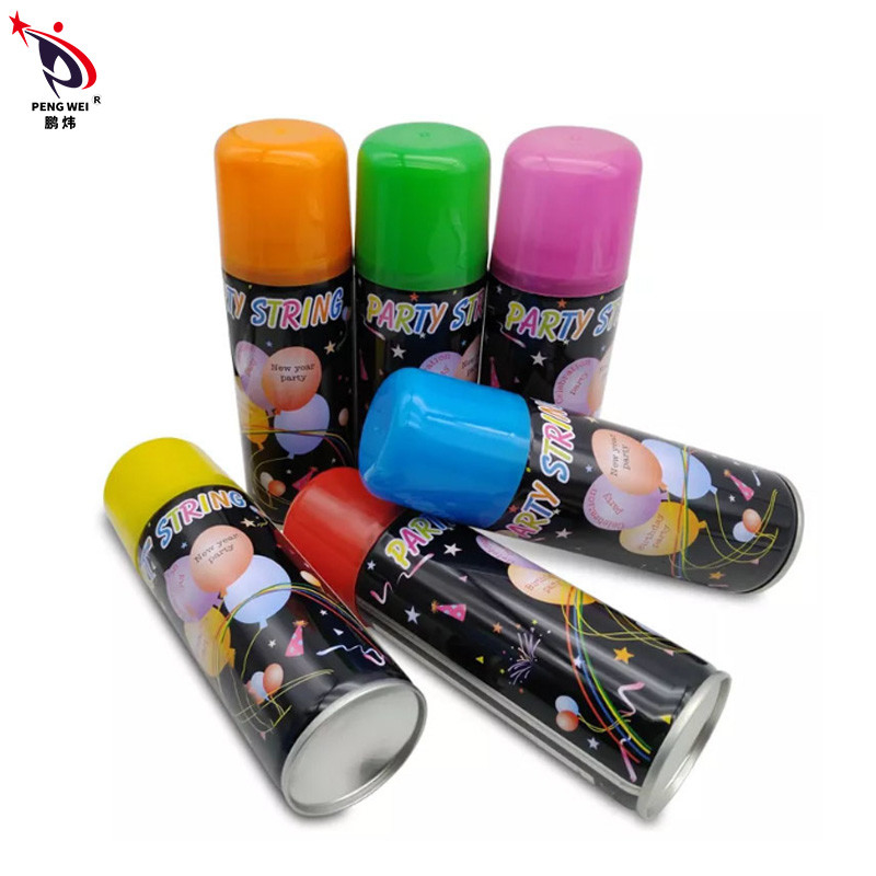 Tiệc Back To School Lễ tốt nghiệp Phục sinh Silly Crazy Ribbon Spray Crazy Bulk Silly String Spray