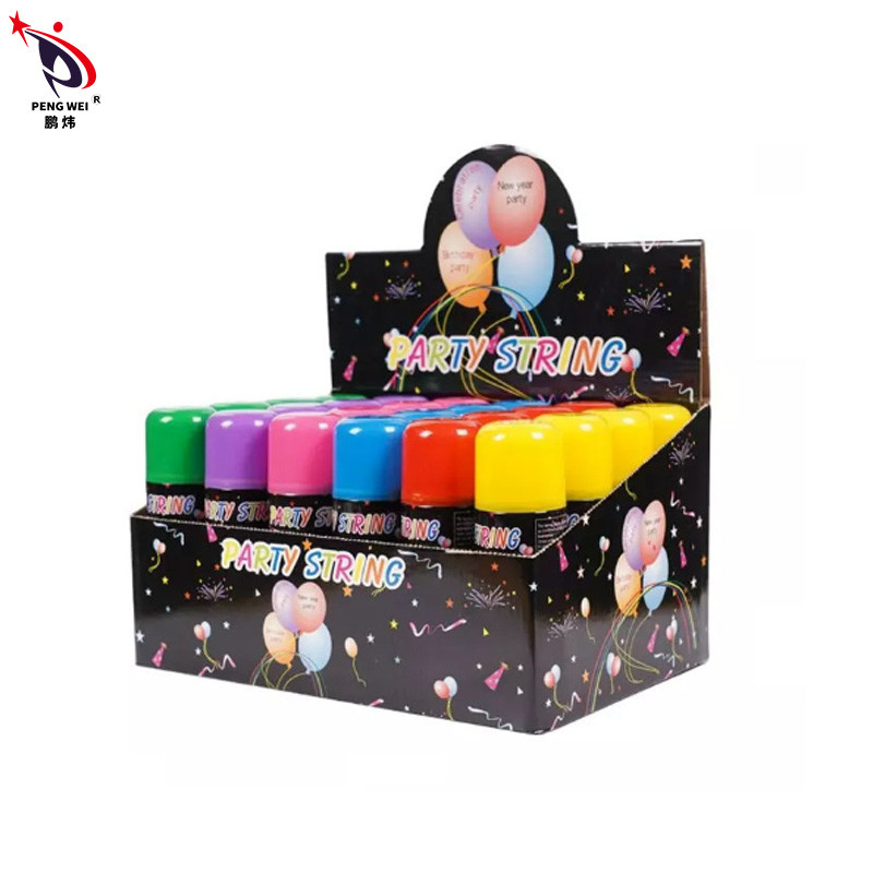 Tiệc Back To School Lễ tốt nghiệp Phục sinh Silly Crazy Ribbon Spray Crazy Bulk Silly String Spray