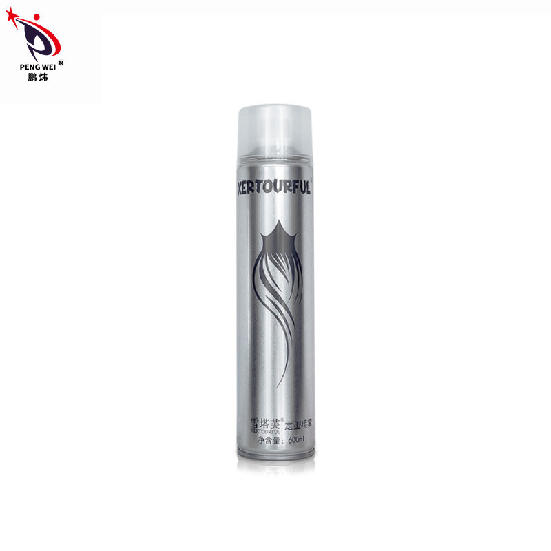 Keo xịt tóc Strong Hold Giá xuất xưởng Nhãn hiệu riêng Dinh dưỡng tự nhiên Dịch vụ tùy chỉnh Keo xịt tóc