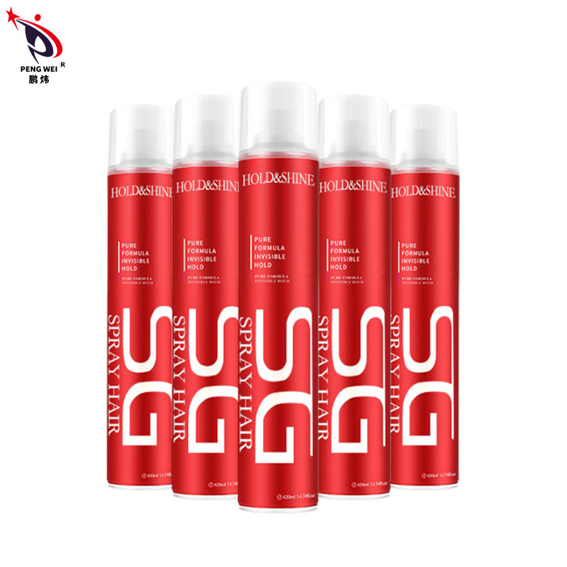 Keo xịt tóc khô nhanh Salon Hương thơm tạo kiểu tóc cứng Keo xịt giữ nếp tóc 420ml