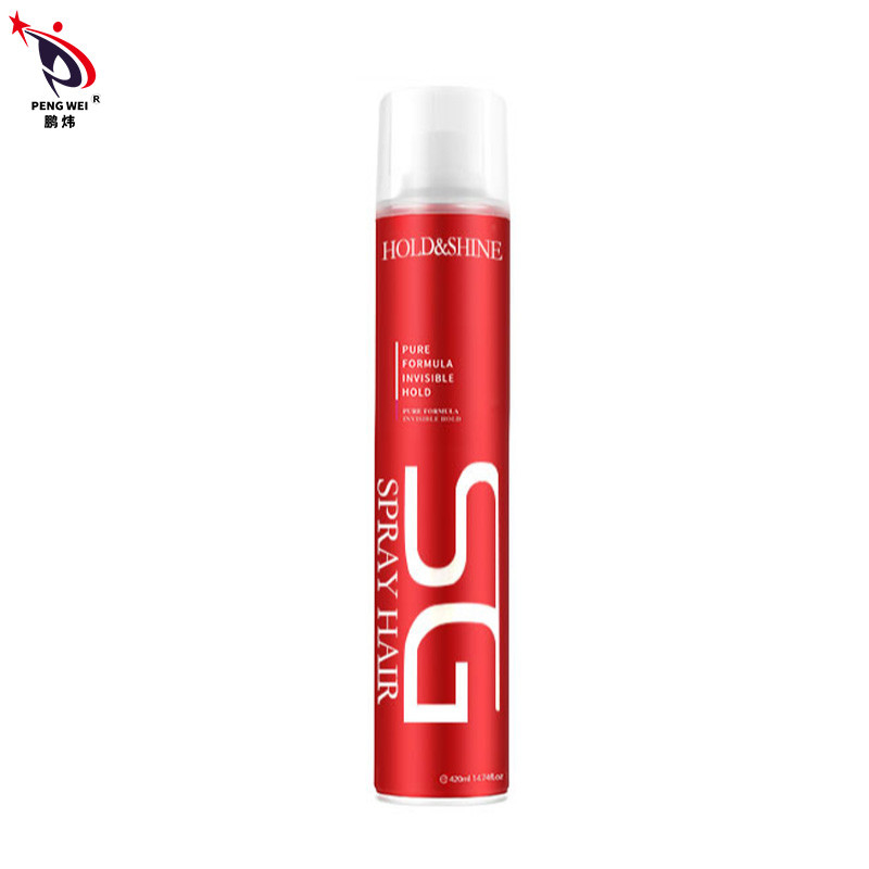 Keo xịt tóc khô nhanh Salon Hương thơm tạo kiểu tóc cứng Keo xịt giữ nếp tóc 420ml