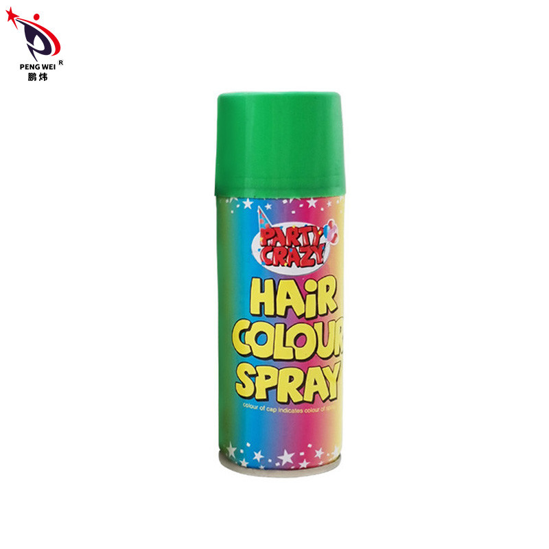 Party Crazy Instant Instant Hair Color Spray 250ml Magic Dùng một lần Có thể giặt được