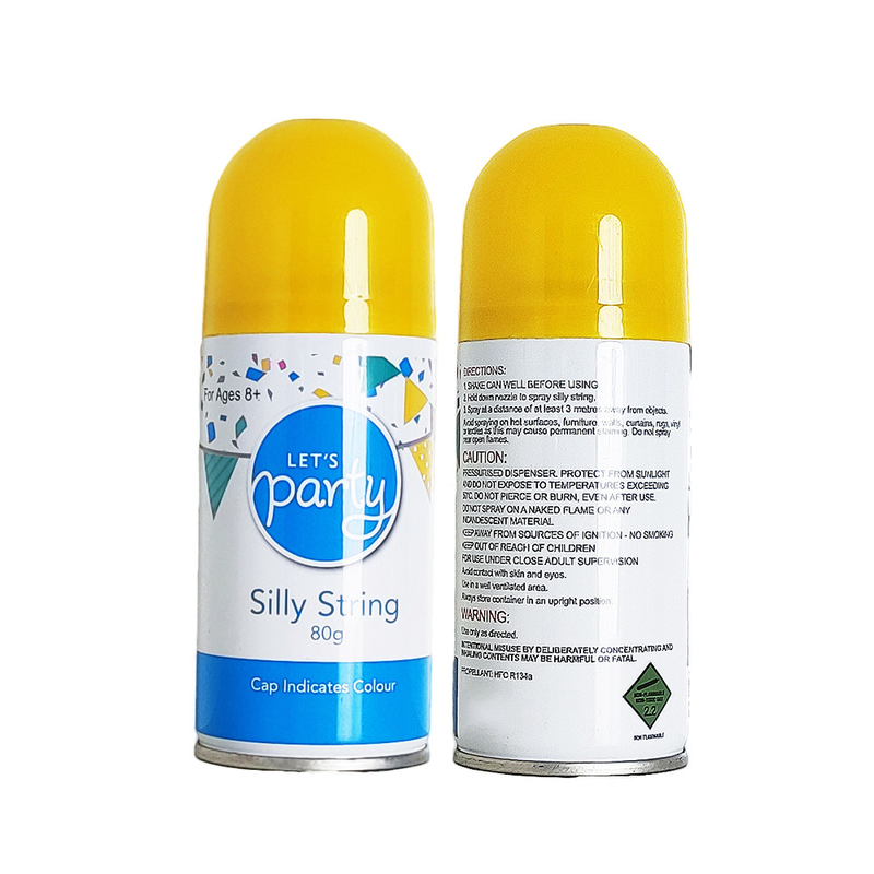 Tiệc giáng sinh Silly String Spray Non Flamable Carnival Color 250ml