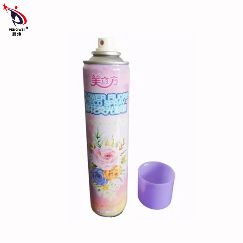 EN71 Xịt sơn hoa đầy màu sắc cho hoa thật tươi Người bán hoa khô nhanh