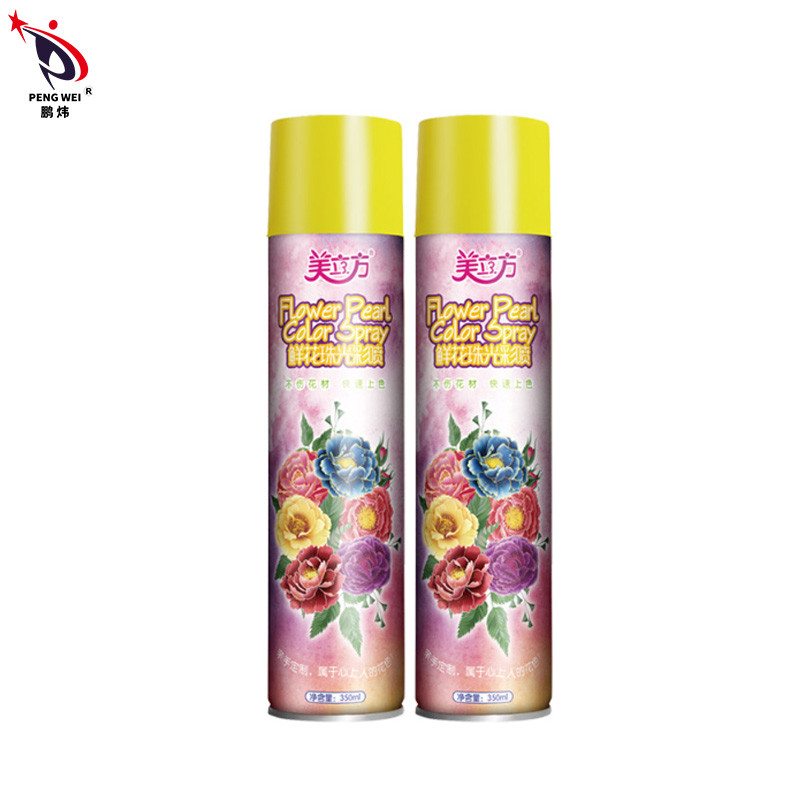 Color Florist Rose Gold Flower Paint Spray 350ml cho bao bì quà tặng hoa