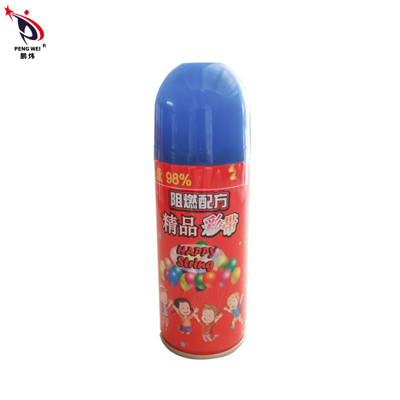 Đầy màu sắc Không độc hại Không cháy Silly Chuỗi Spray Trang trí Đảng