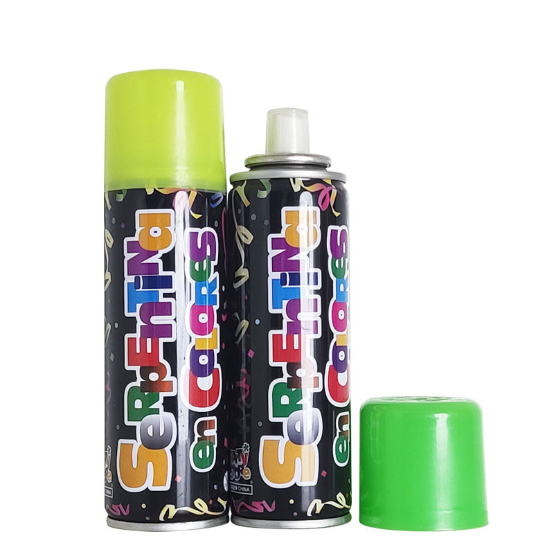 Trang trí ODM Crazy Ribbon Spray Party Chuỗi ngớ ngẩn đầy màu sắc có thể phân hủy sinh học