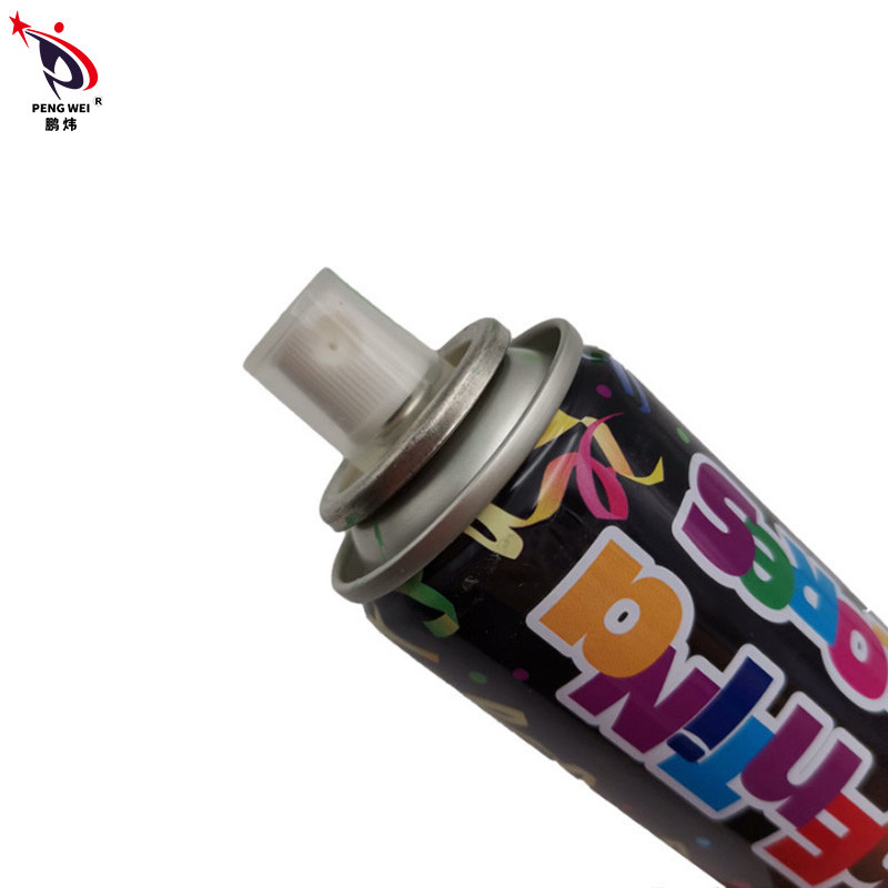 Trang trí ODM Crazy Ribbon Spray Party Chuỗi ngớ ngẩn đầy màu sắc có thể phân hủy sinh học