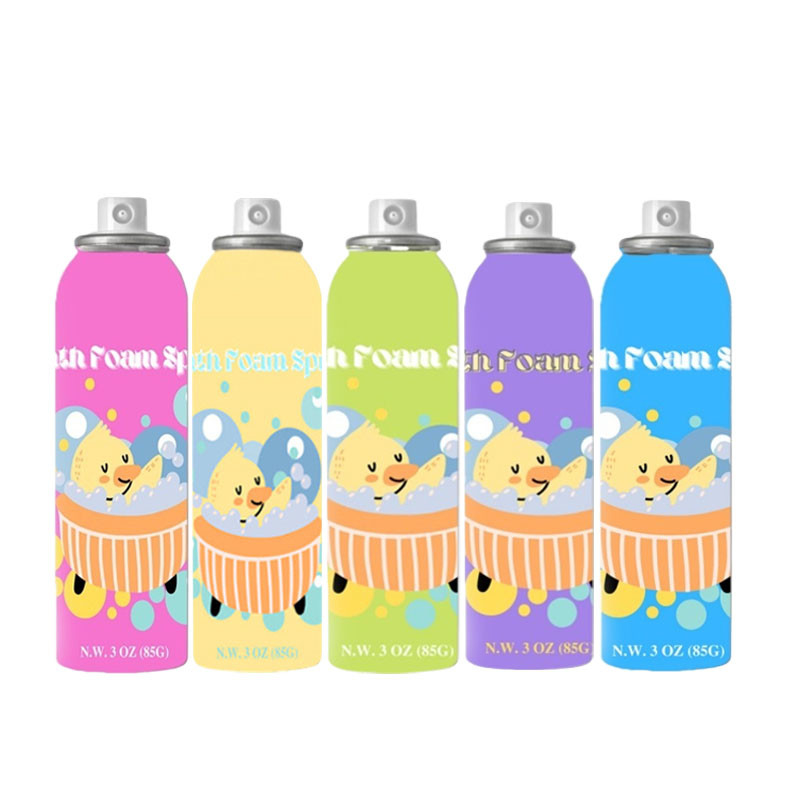 OEM Baby Bubble Foam Spray Để thư giãn các mẫu sơn