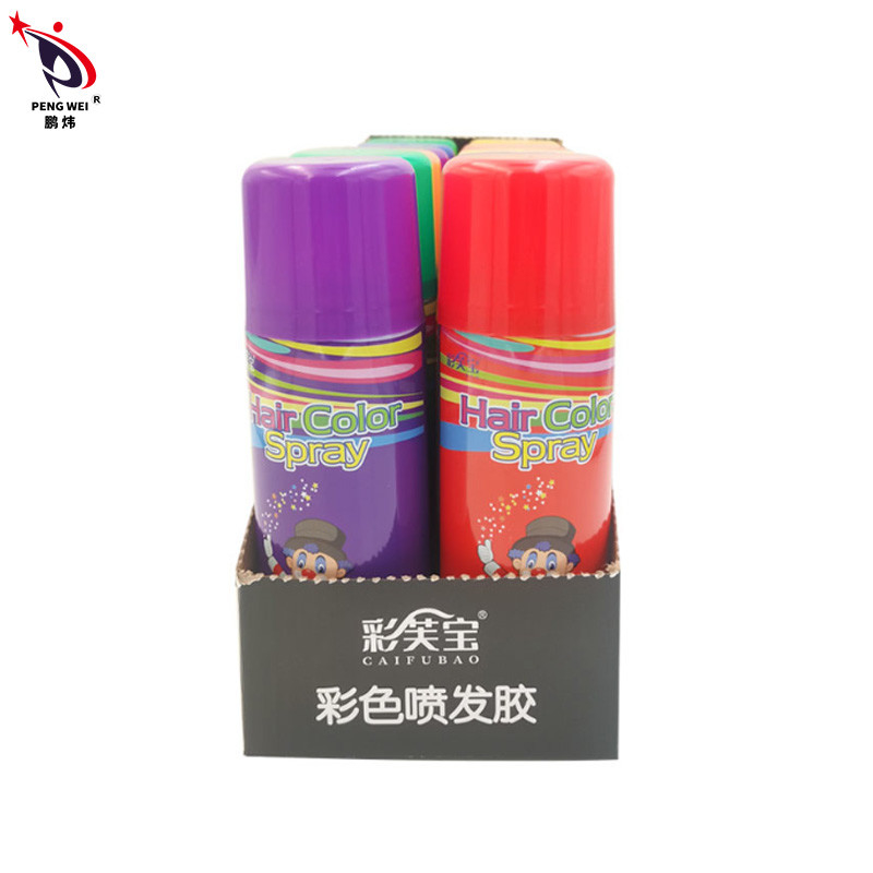 Halloween Unisex nhà đầy đủ tóc thuốc xịt màu mà không có amoniac thuốc nhuộm tóc xịt