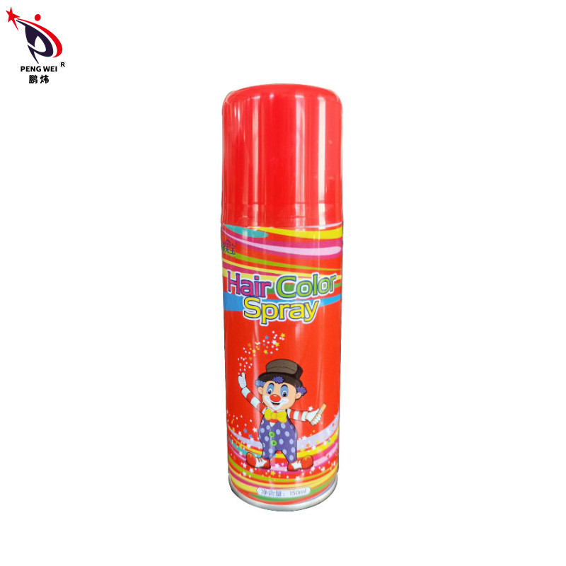 250ml Thuốc xịt màu tóc không độc hại có thể rửa được tùy chỉnh cho Salon Beauty