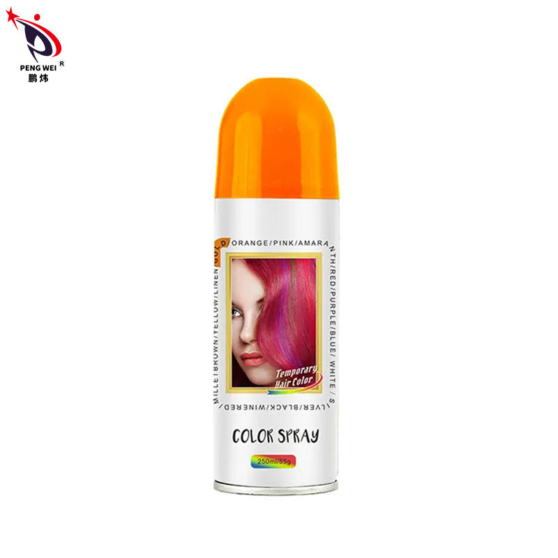 Không độc hại Màu sắc màu Phục vụ Sơn tóc Xịt tạm thời có thể rửa