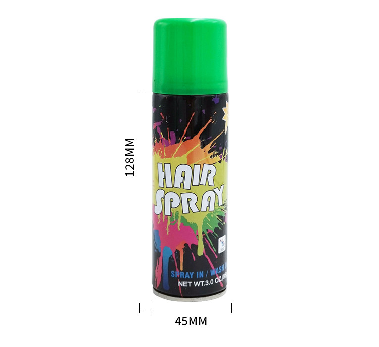 150ml Xịt tạo màu tóc Multiscene Party, Xịt màu nhuộm tóc tạm thời vô hại