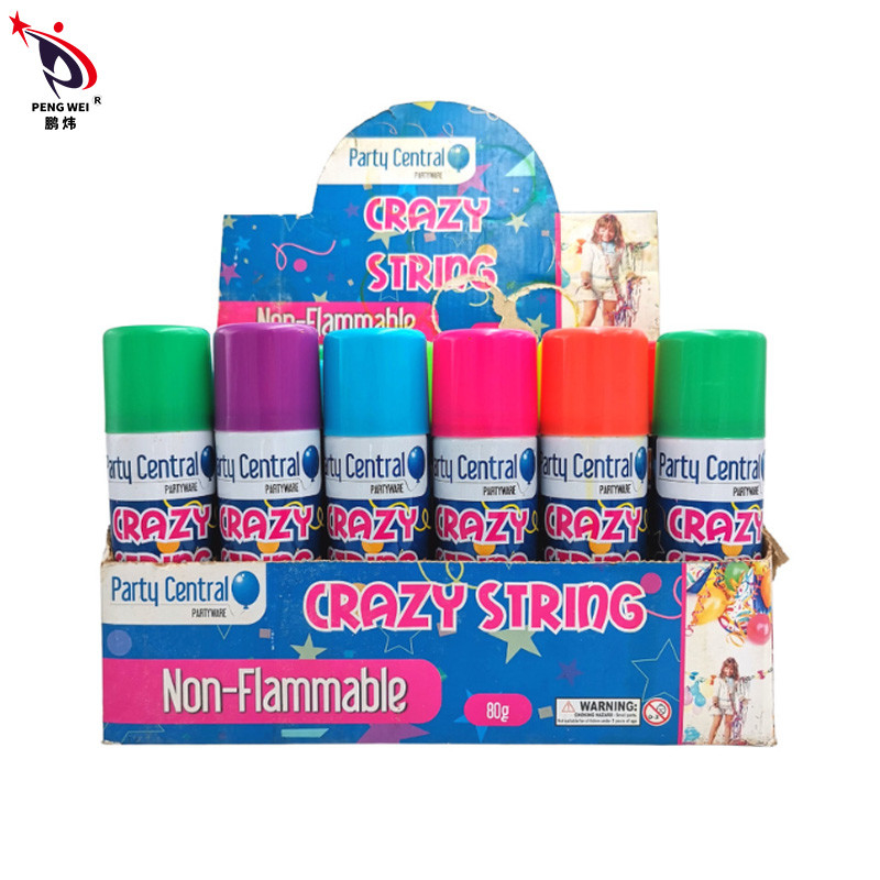 Crazy Prank party streamer dây xích xịt đồ dùng đám cưới Ưu đãi màu sắc đa dạng