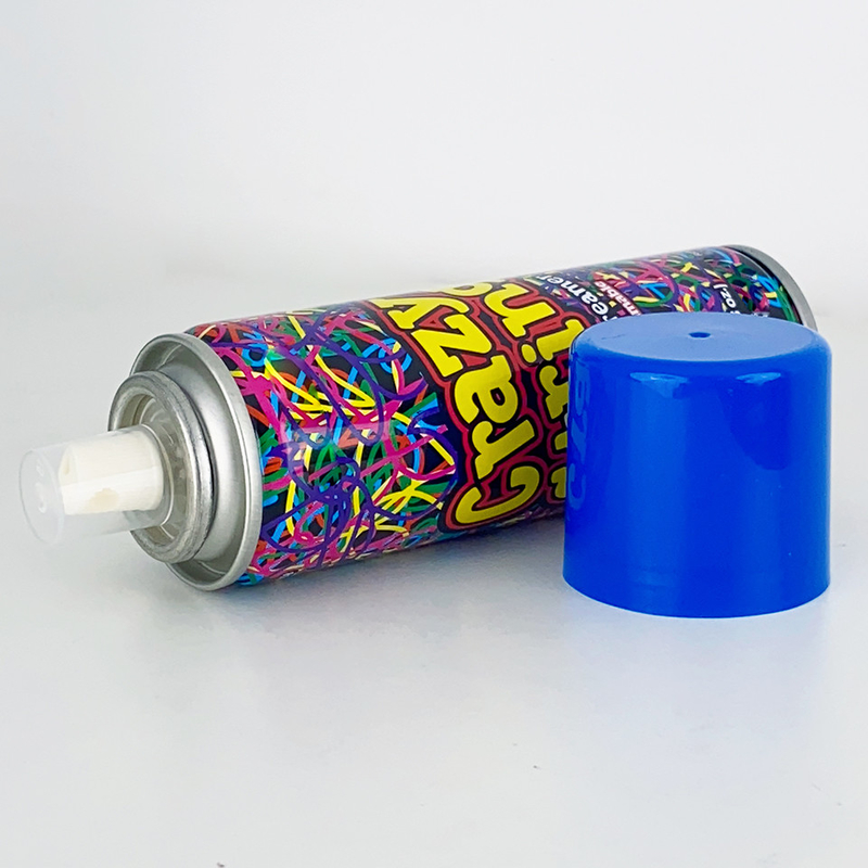 Bình xịt streamer các loại cho bữa tiệc đầy màu sắc Unisex Crazy String Spray để giải trí và vui chơi