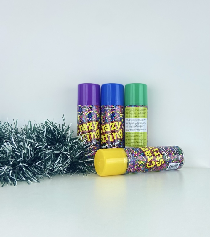 OEM 8+ Age Range Goofy String Spray Đồ cười Màu sắc Silly String Spray