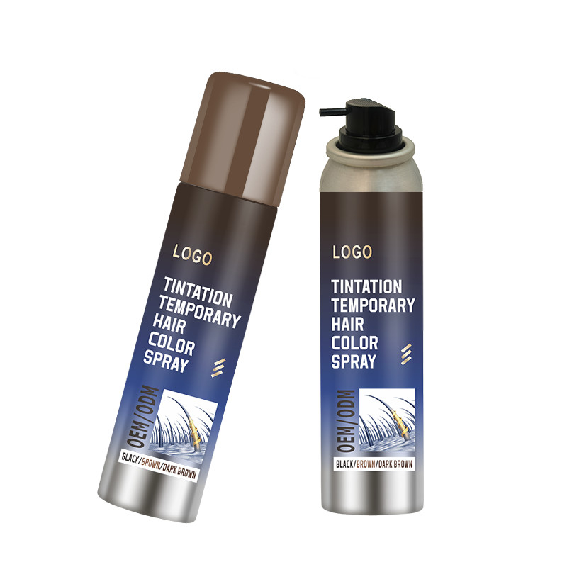 250ml nước dựa trên thuốc xịt sơn tóc 48pcs mỗi hộp Đỏ xanh lá cây màu