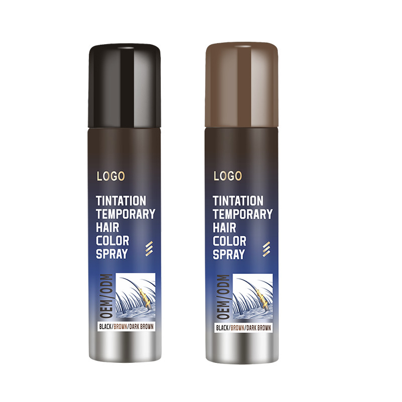 Tùy chỉnh tạm thời rễ chạm lên Spray với công thức không dính nhanh chóng che tóc rễ ma thuật Spray